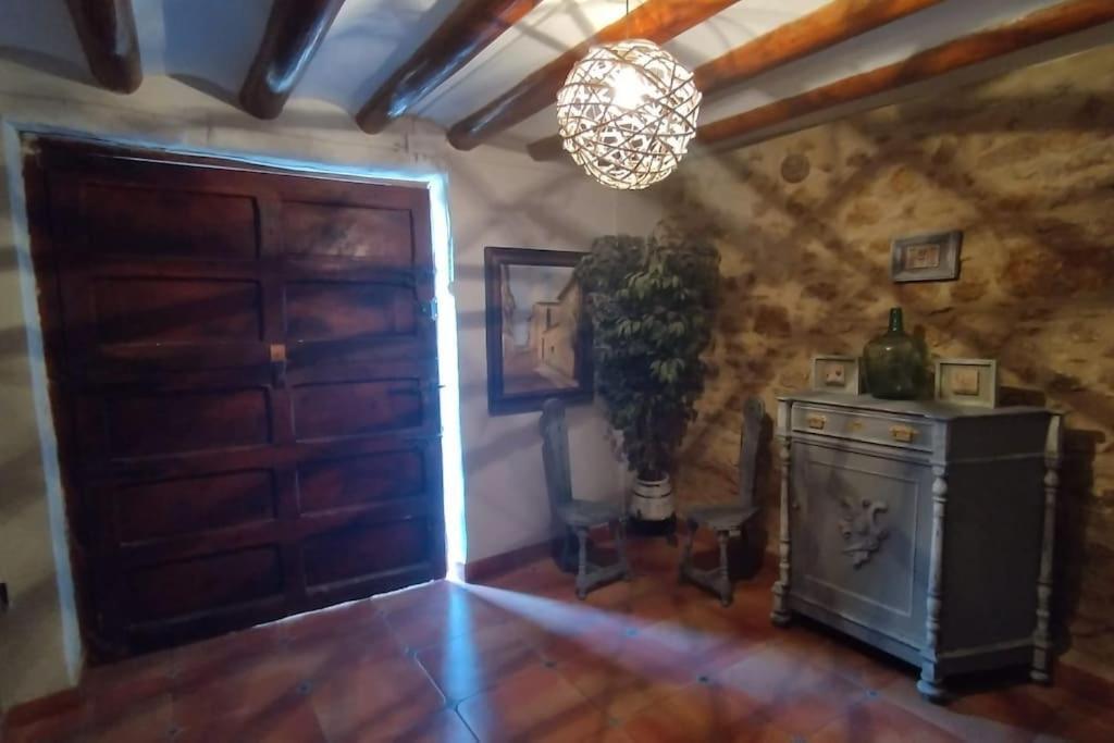 Вилла Casa Rustica Y Vistas A La Montana - Els Llavadors Вильяфранка-дель-Сид Экстерьер фото